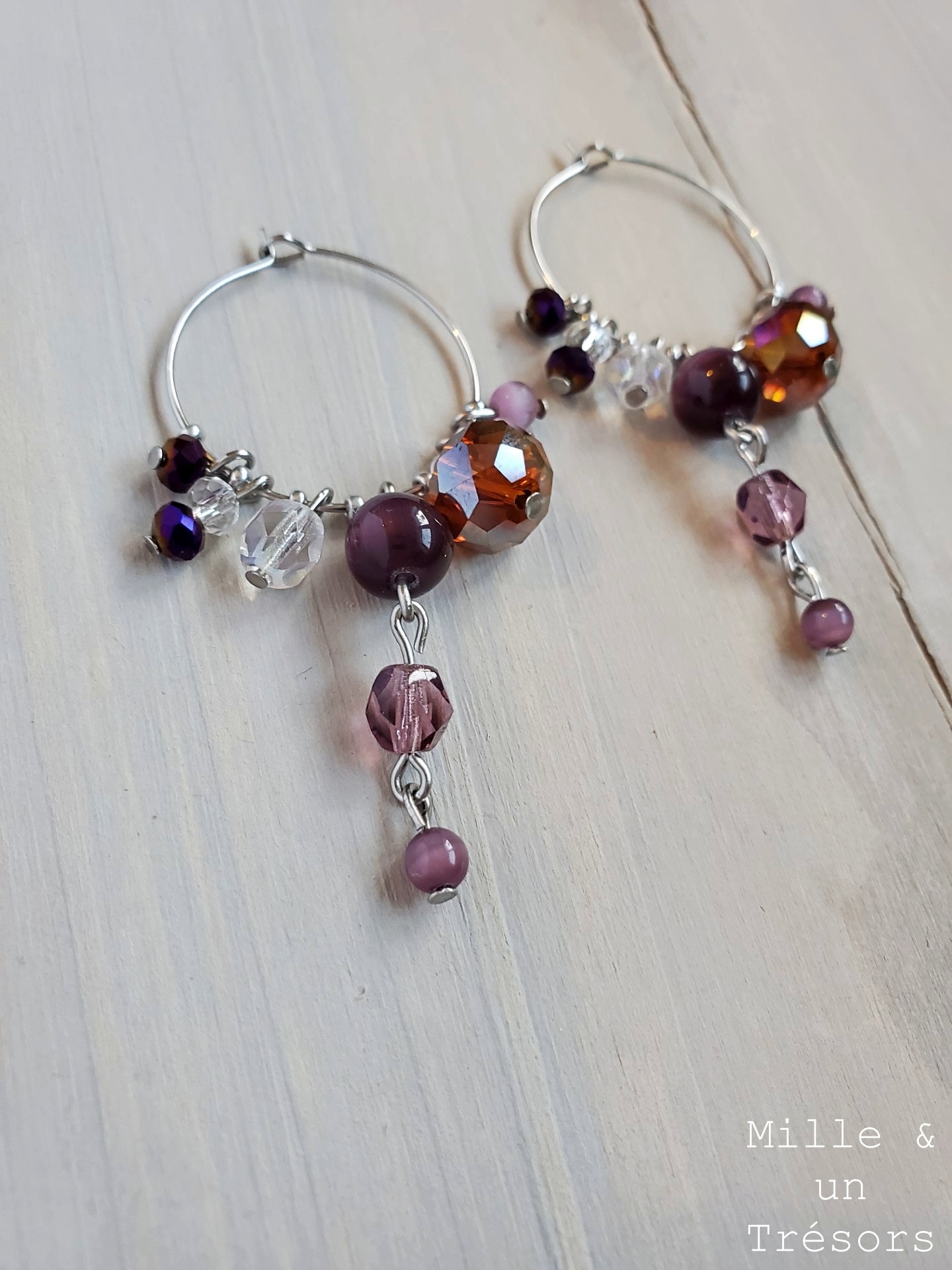 Boucles d'oreilles «Laura»
