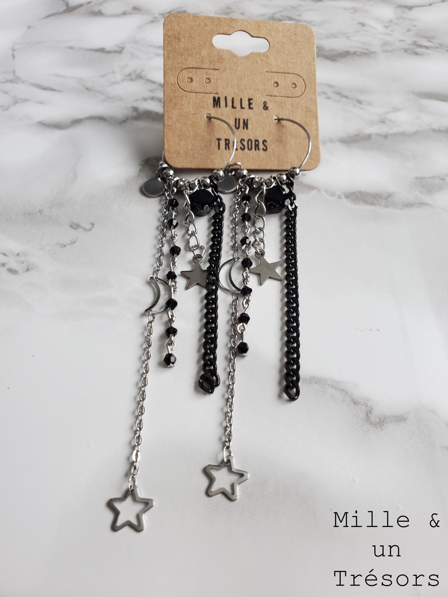 Boucles d'oreilles «Poussière d'étoile»