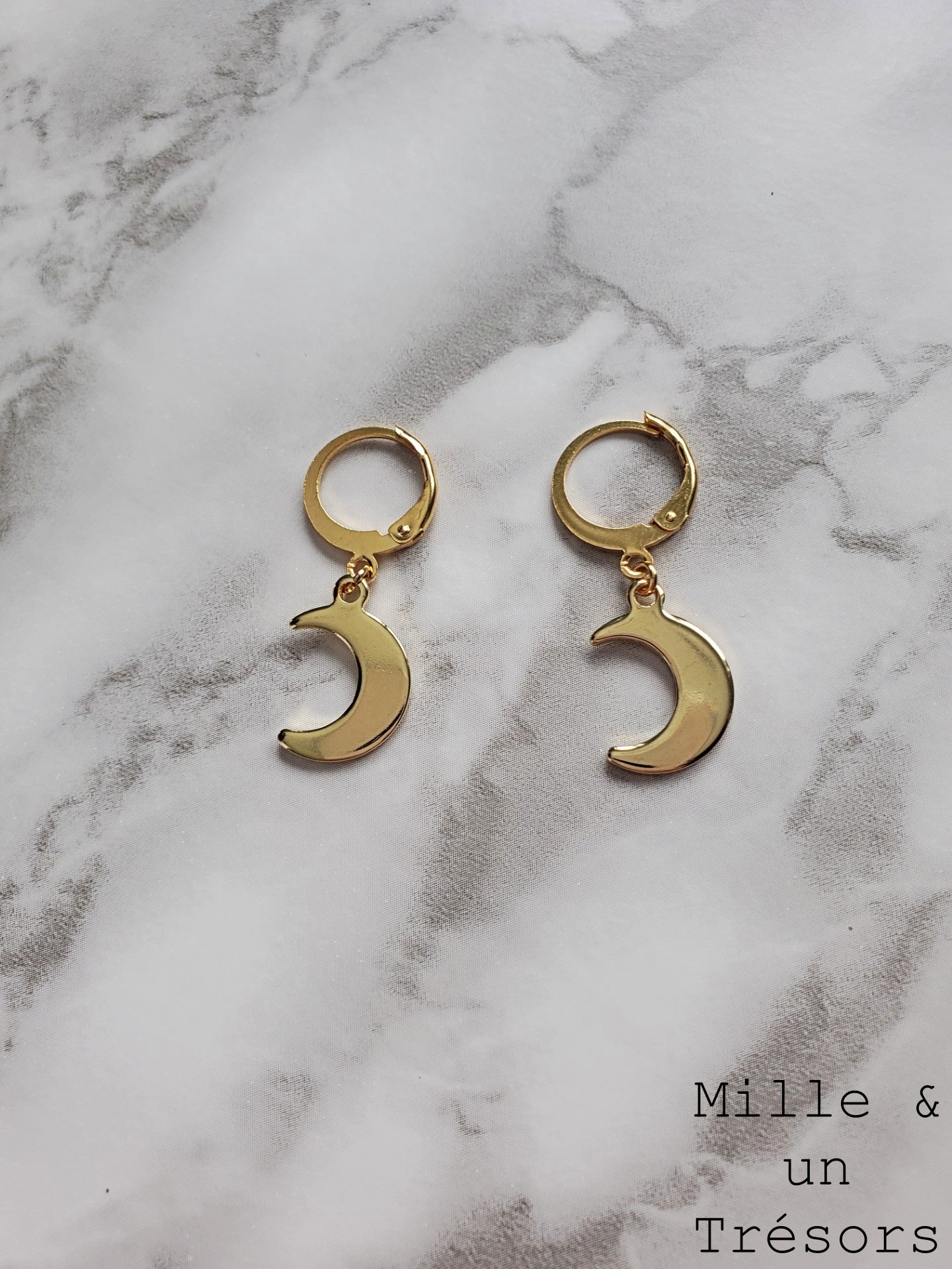 Boucles d'oreilles - Trésor lunaire