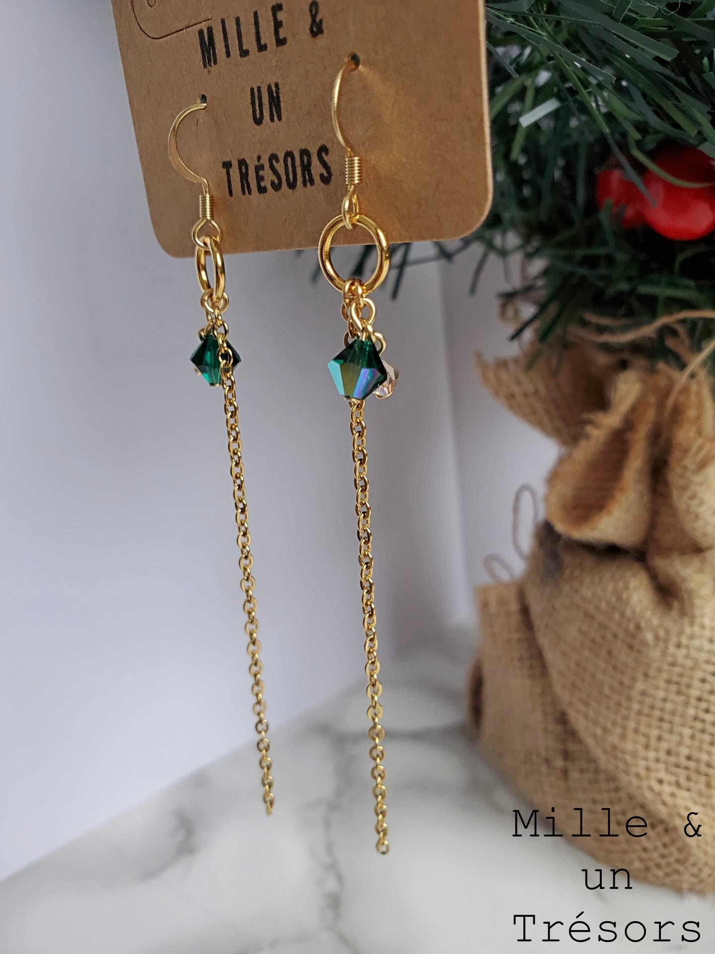 Boucles d'oreilles «Célestes»