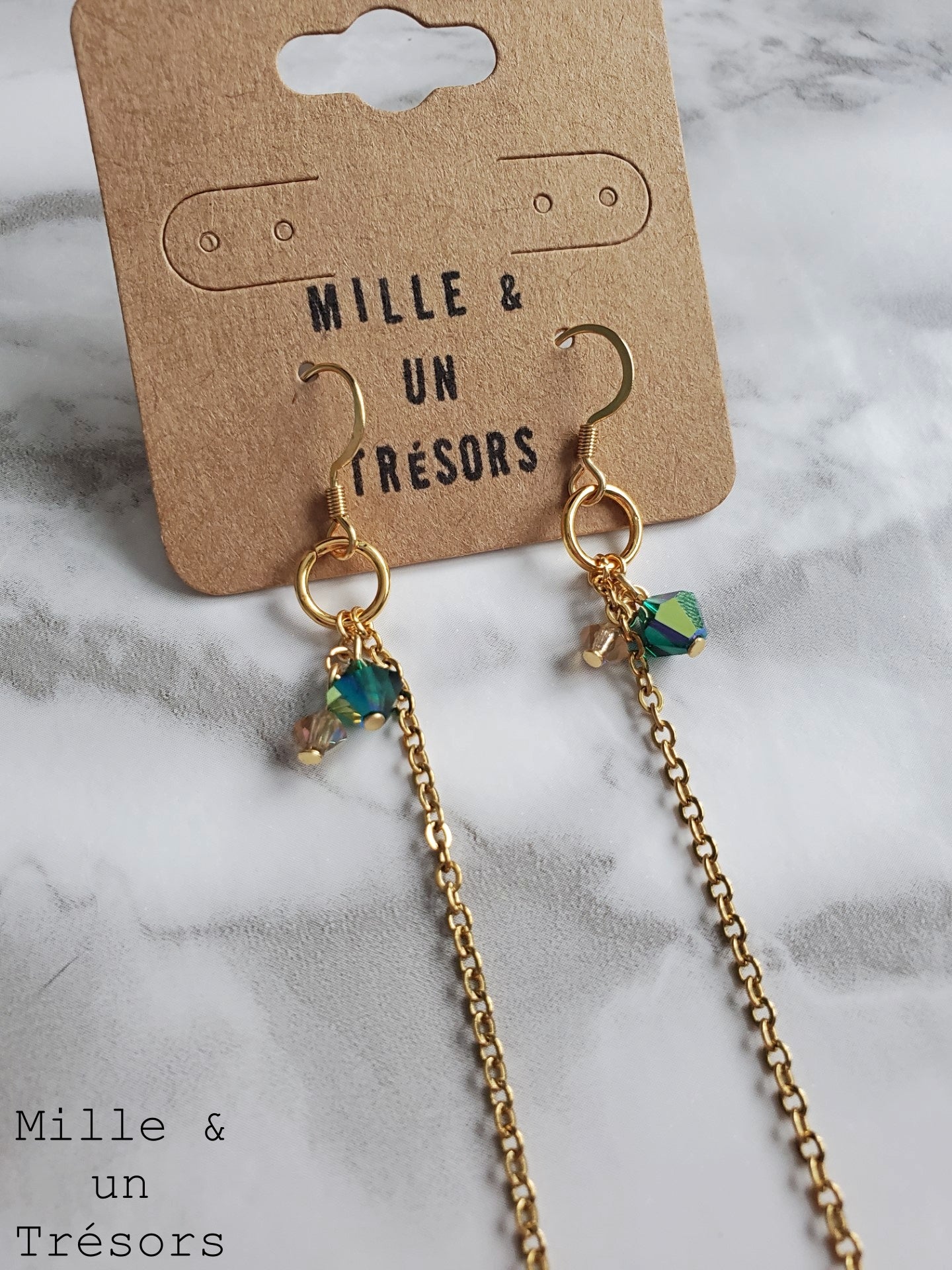 Boucles d'oreilles «Célestes»