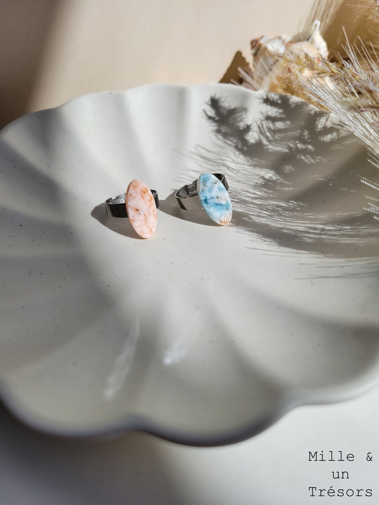 Bague - Meredith corail