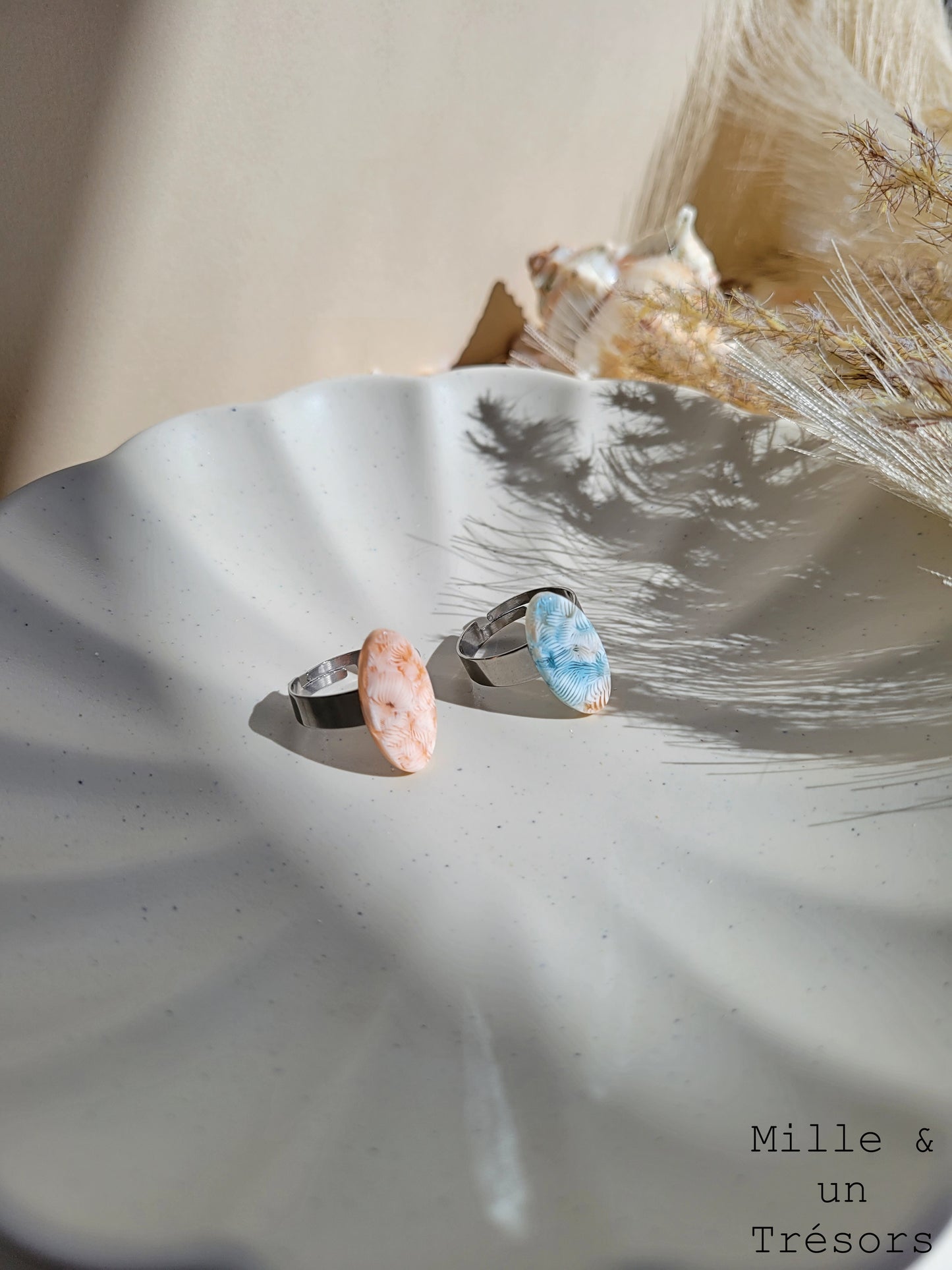 Bague - Meredith corail