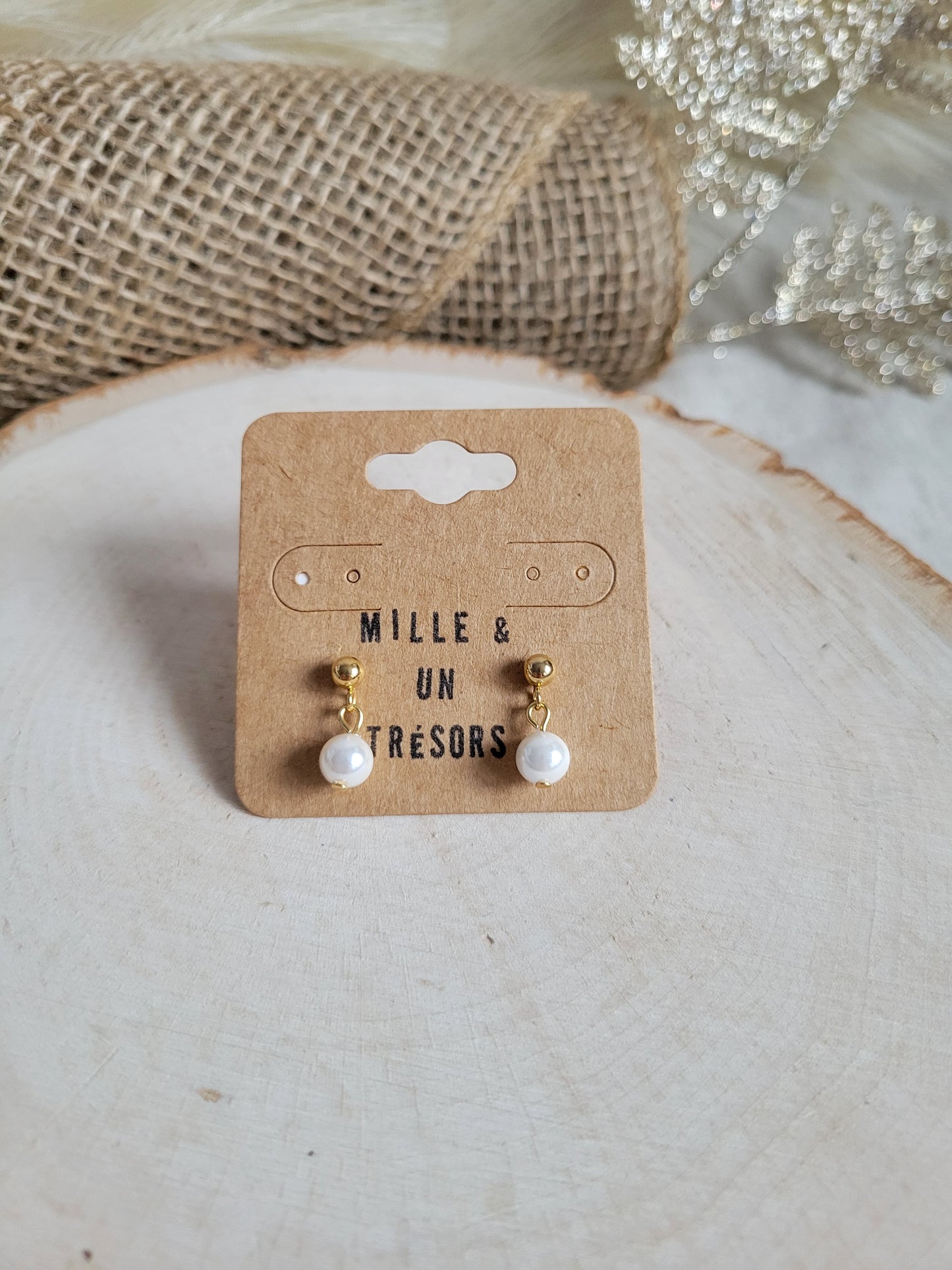Boucles d'oreilles - Alice or