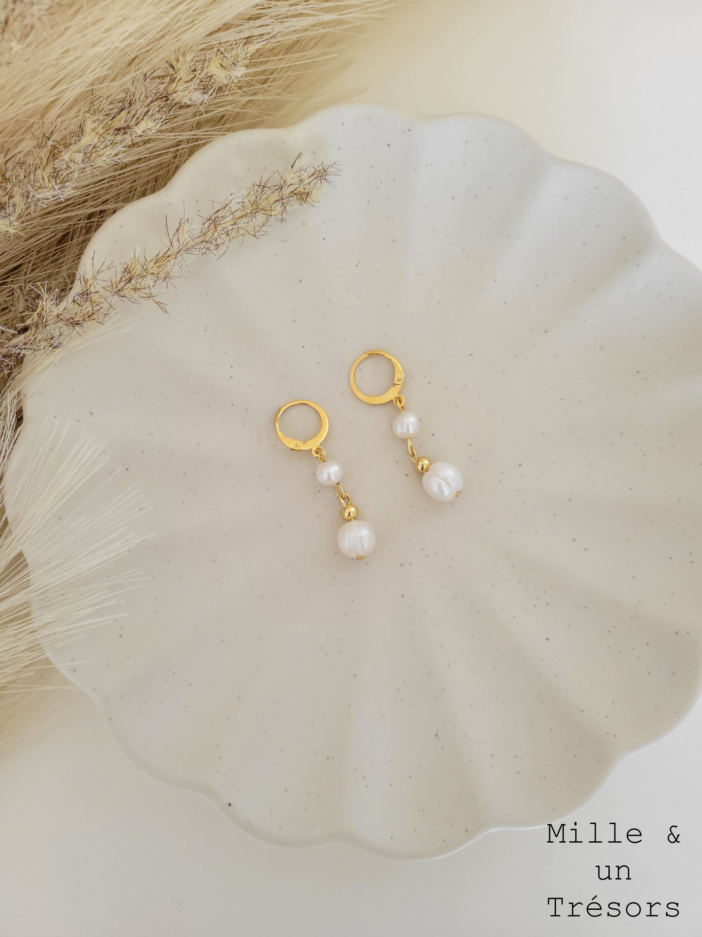 Boucles d'oreille - Coralie