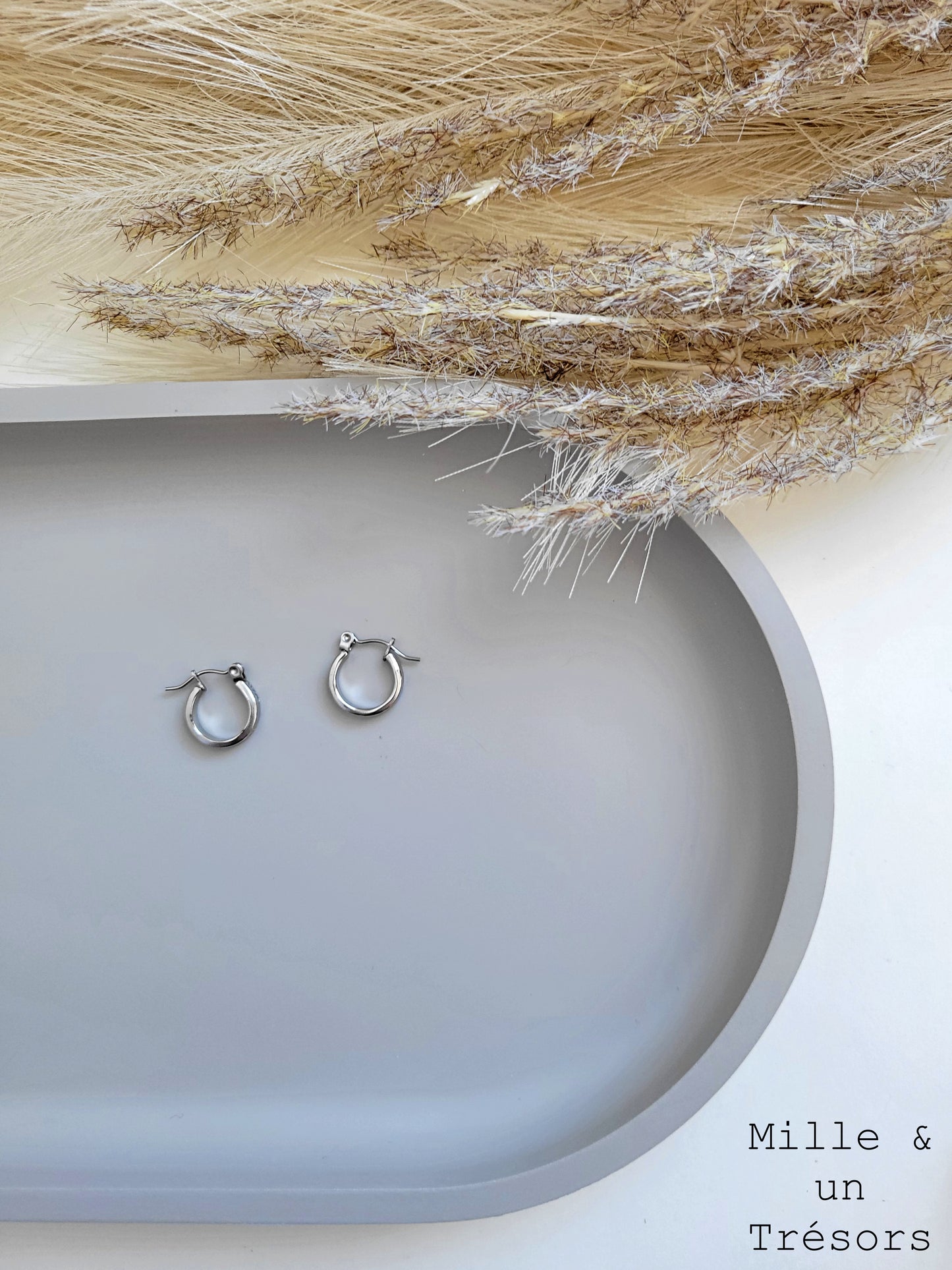 Boucles d'oreilles - Thalia (argent)