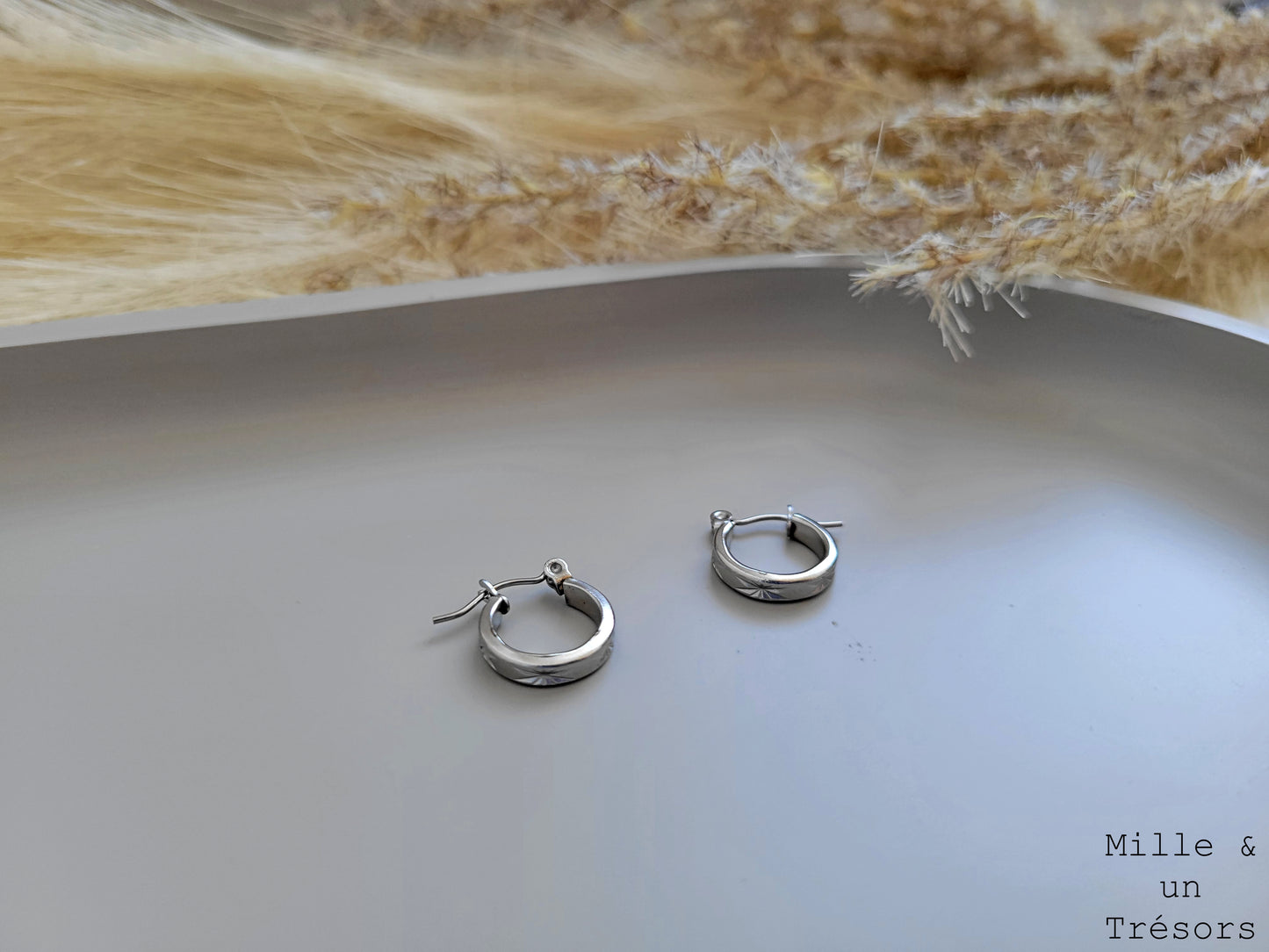 Boucles d'oreilles - Thalia (argent)