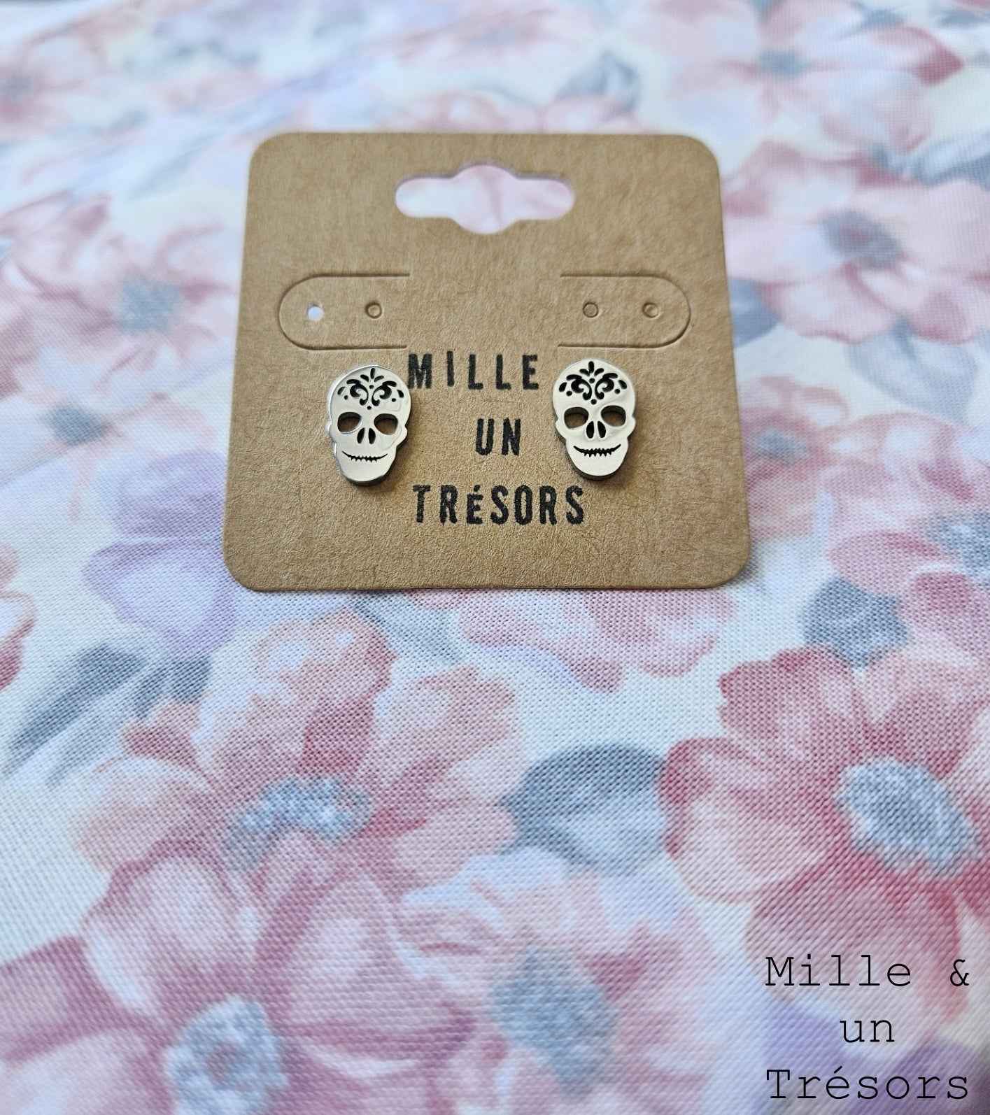 Clous d'oreilles - Calavera