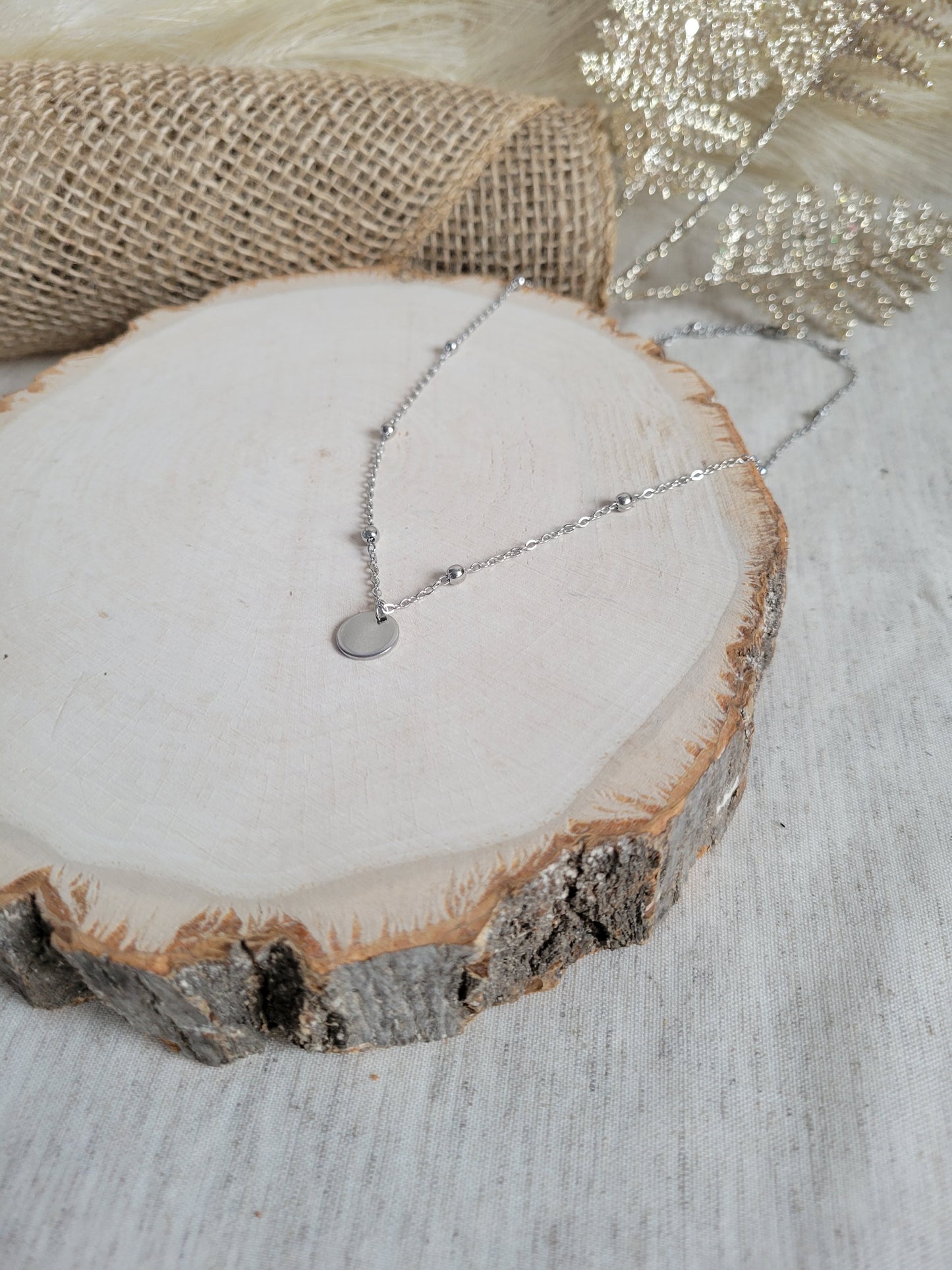 Collier - Elysia argent