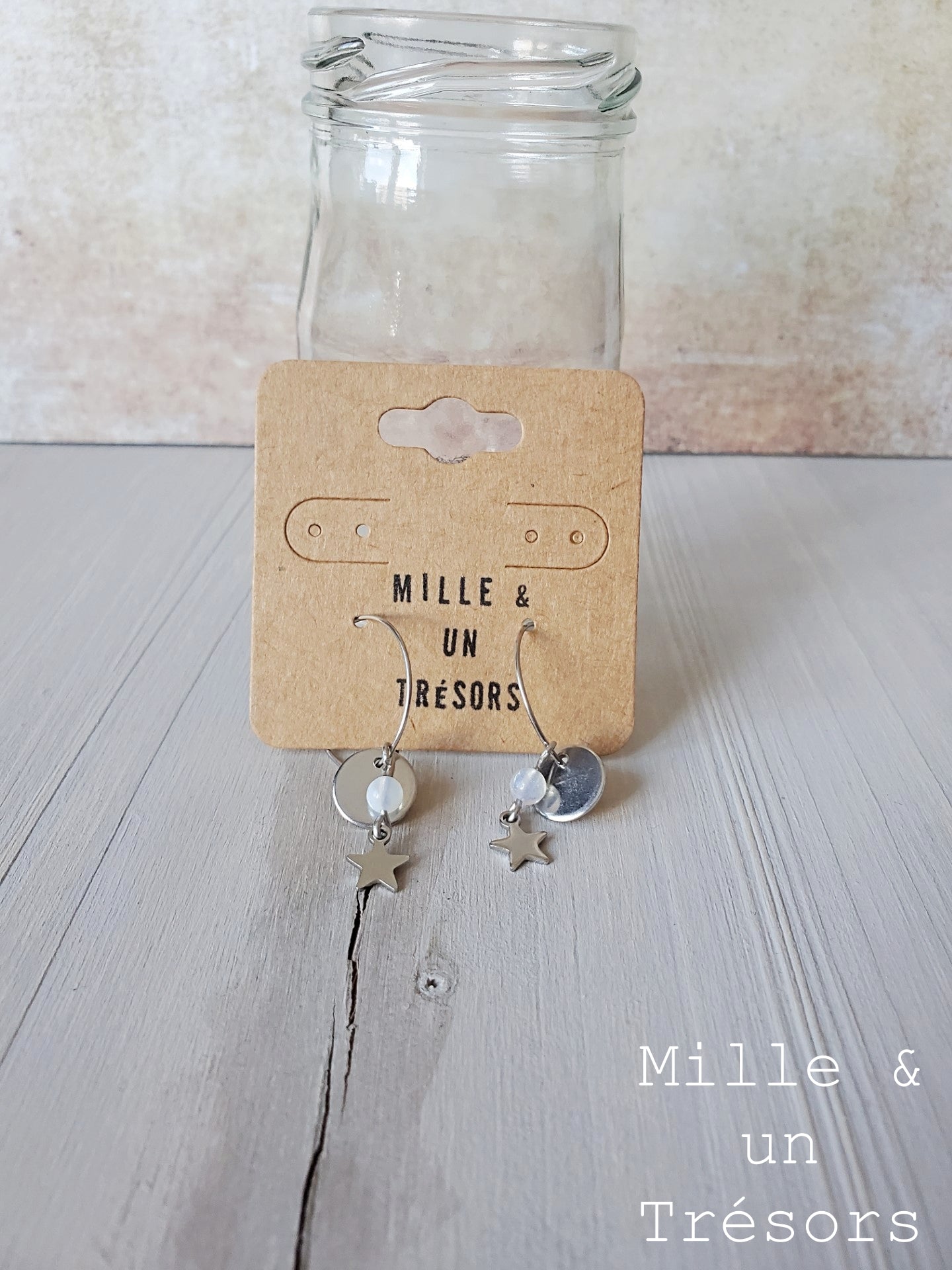 Boucles d'oreilles - Lunaire
