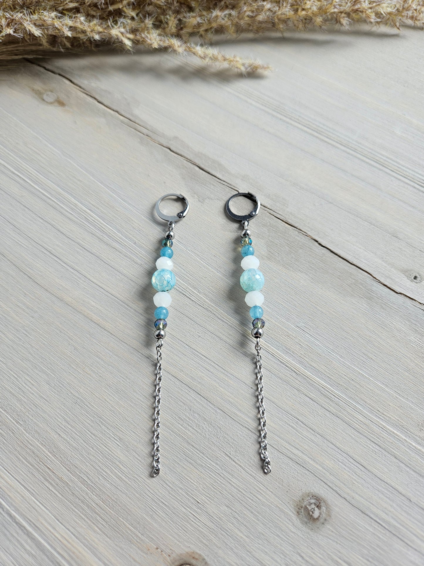 Boucles d'oreilles - Vague