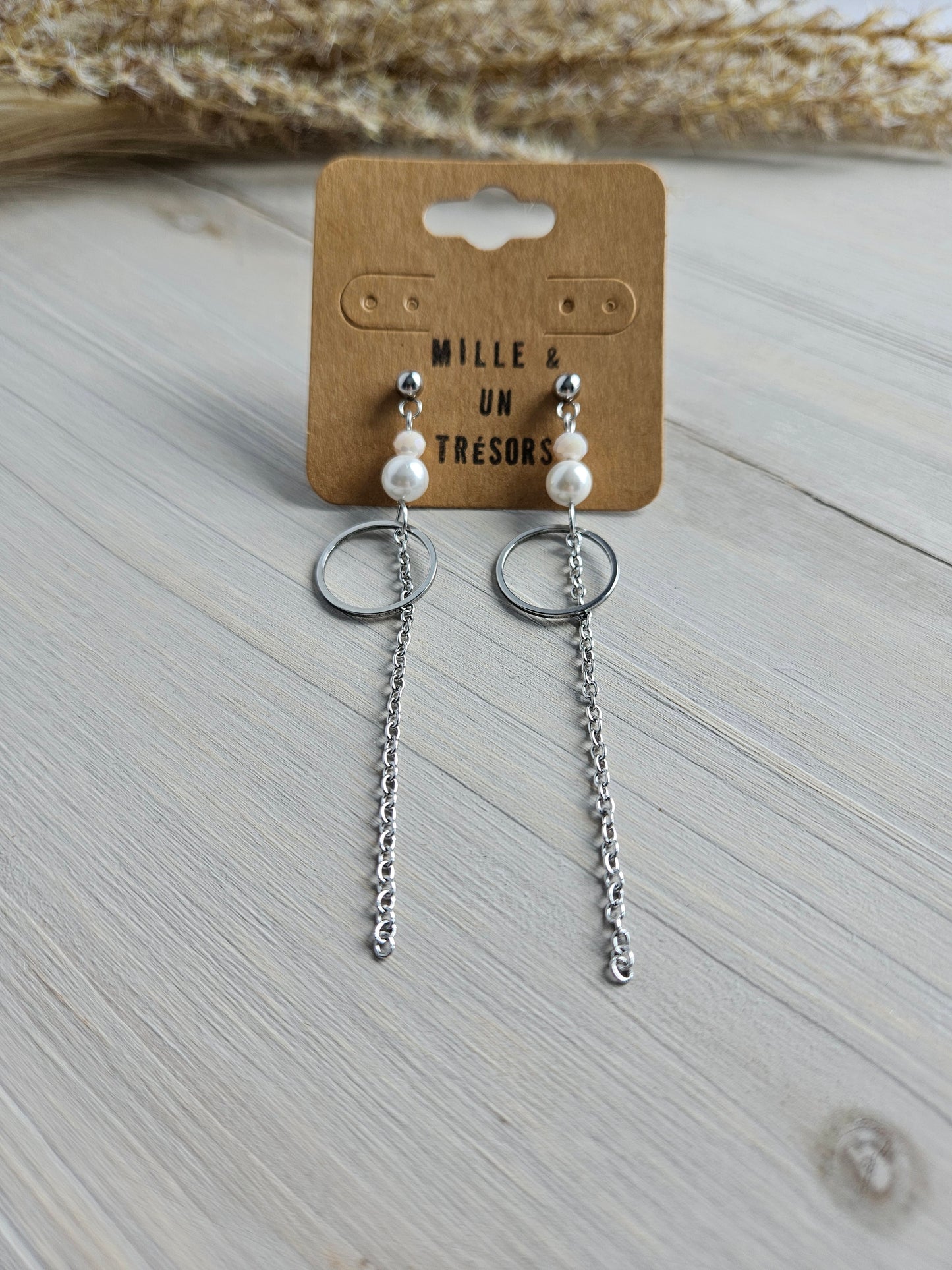 Boucles d'oreilles - Silène