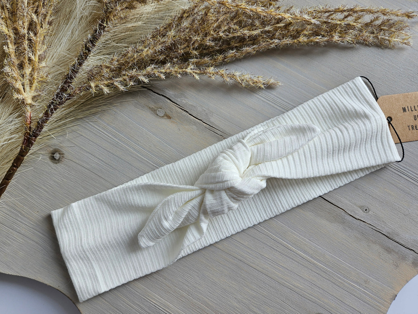 Bandeau - Texturé crème