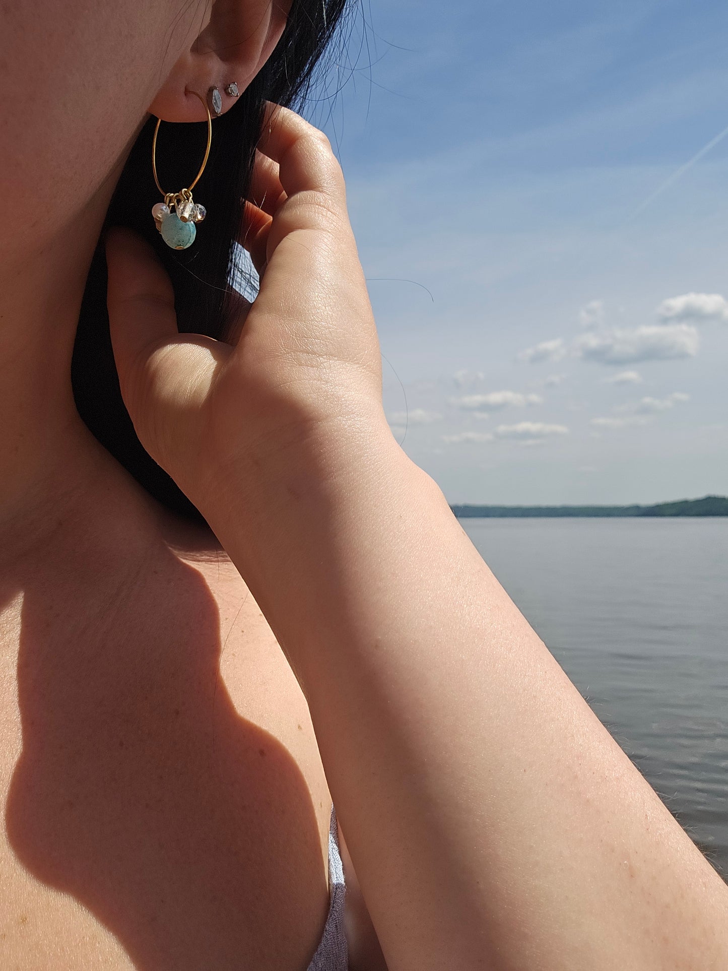 Boucles d'oreilles - Sunset
