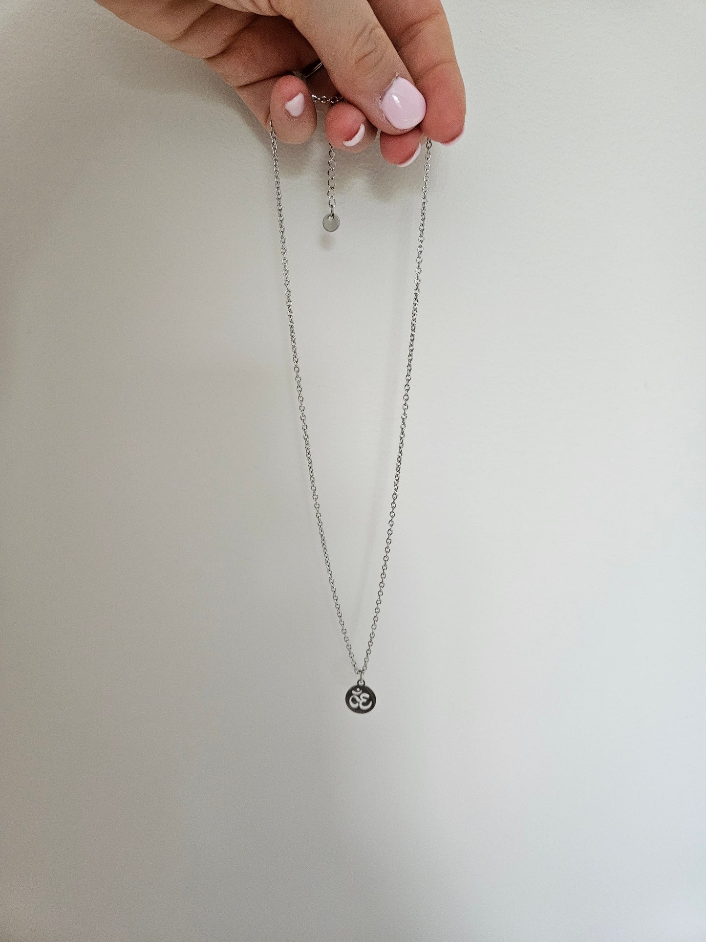 Collier - Namasté argent