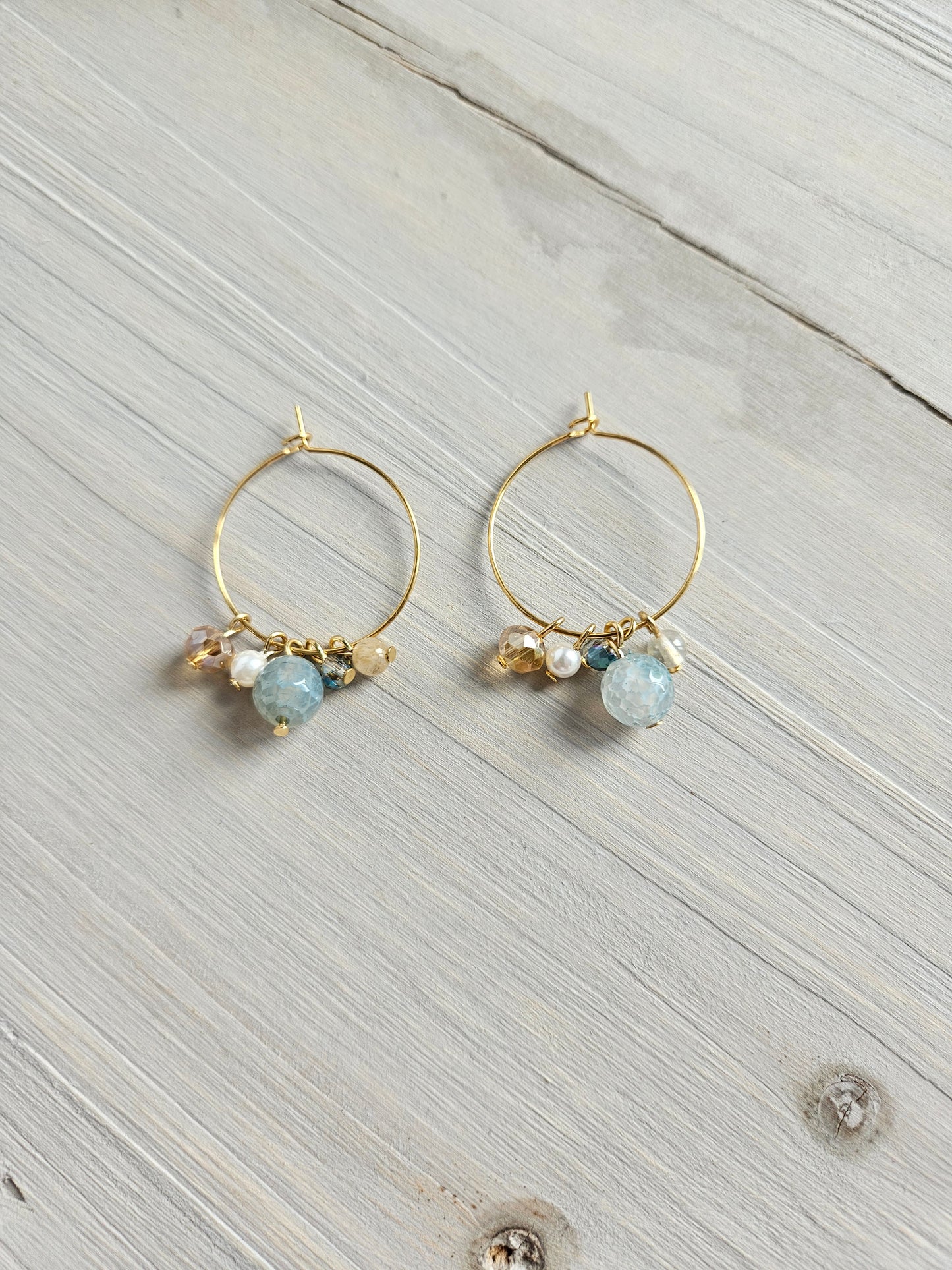 Boucles d'oreilles - Sunset