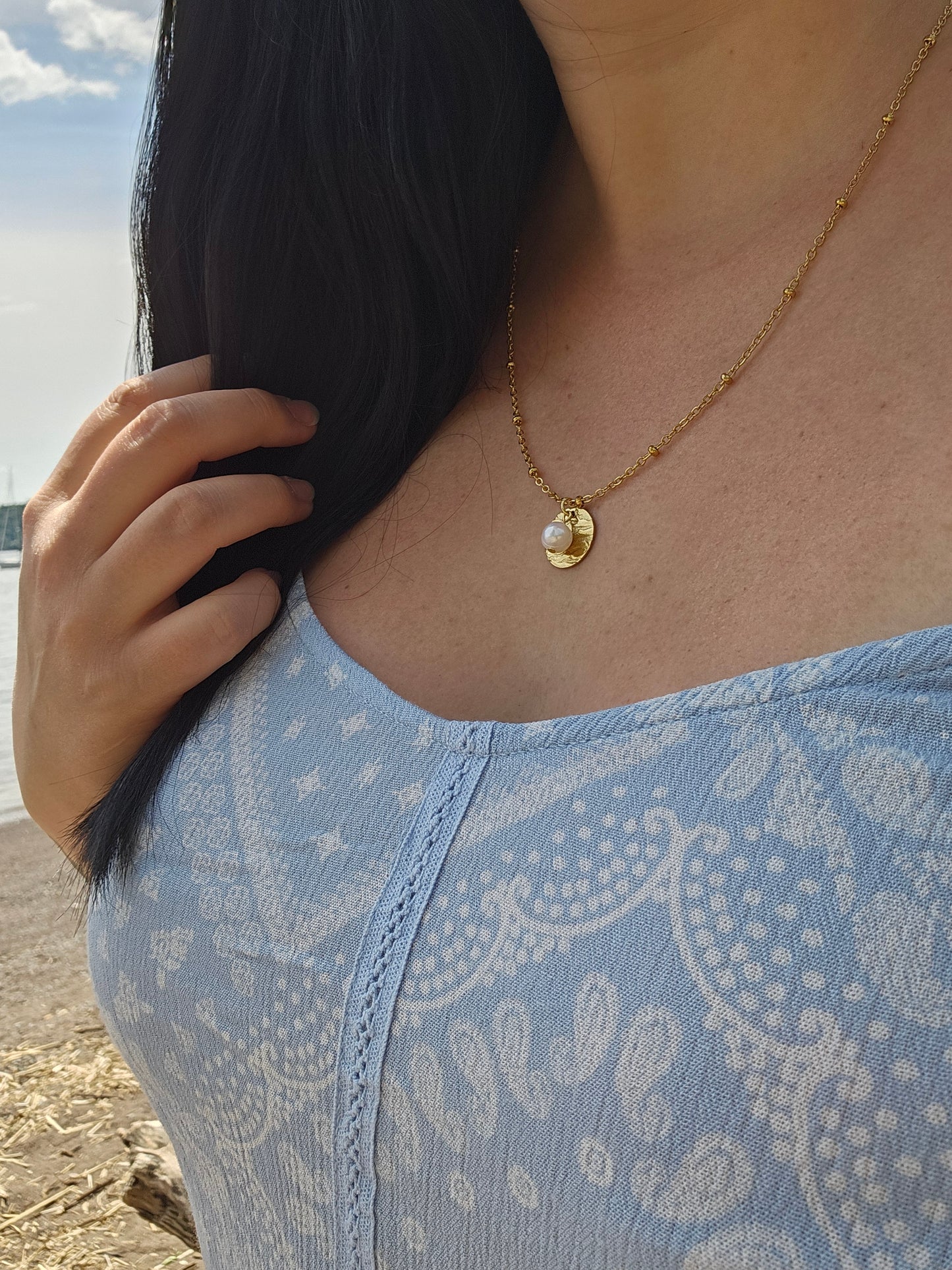 Collier - Perle or