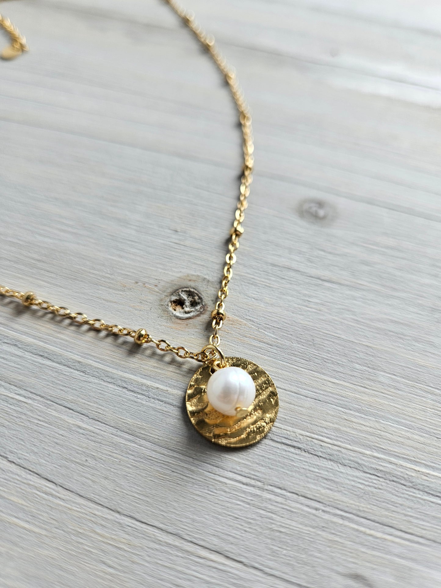 Collier - Perle or
