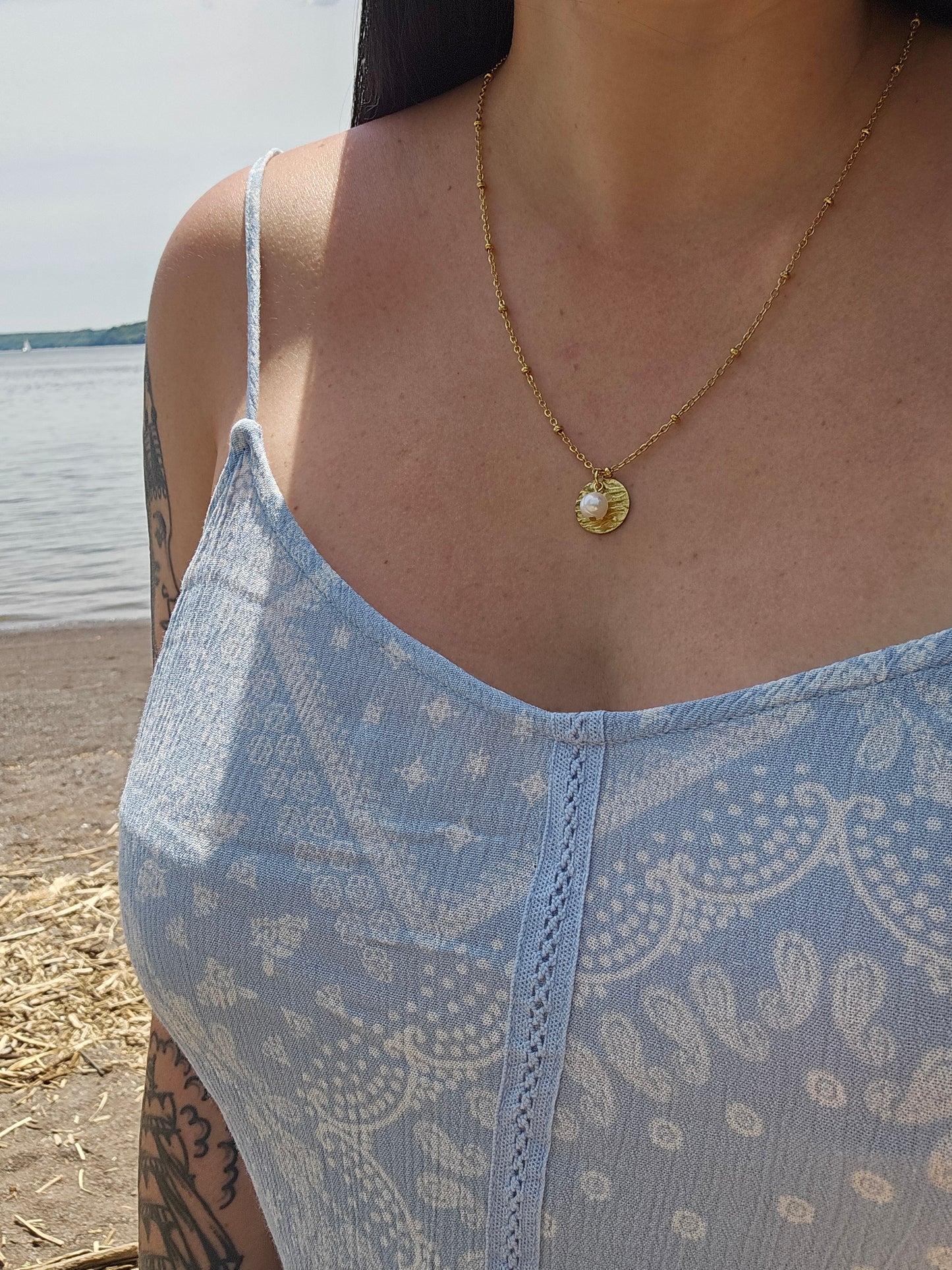 Collier - Perle or