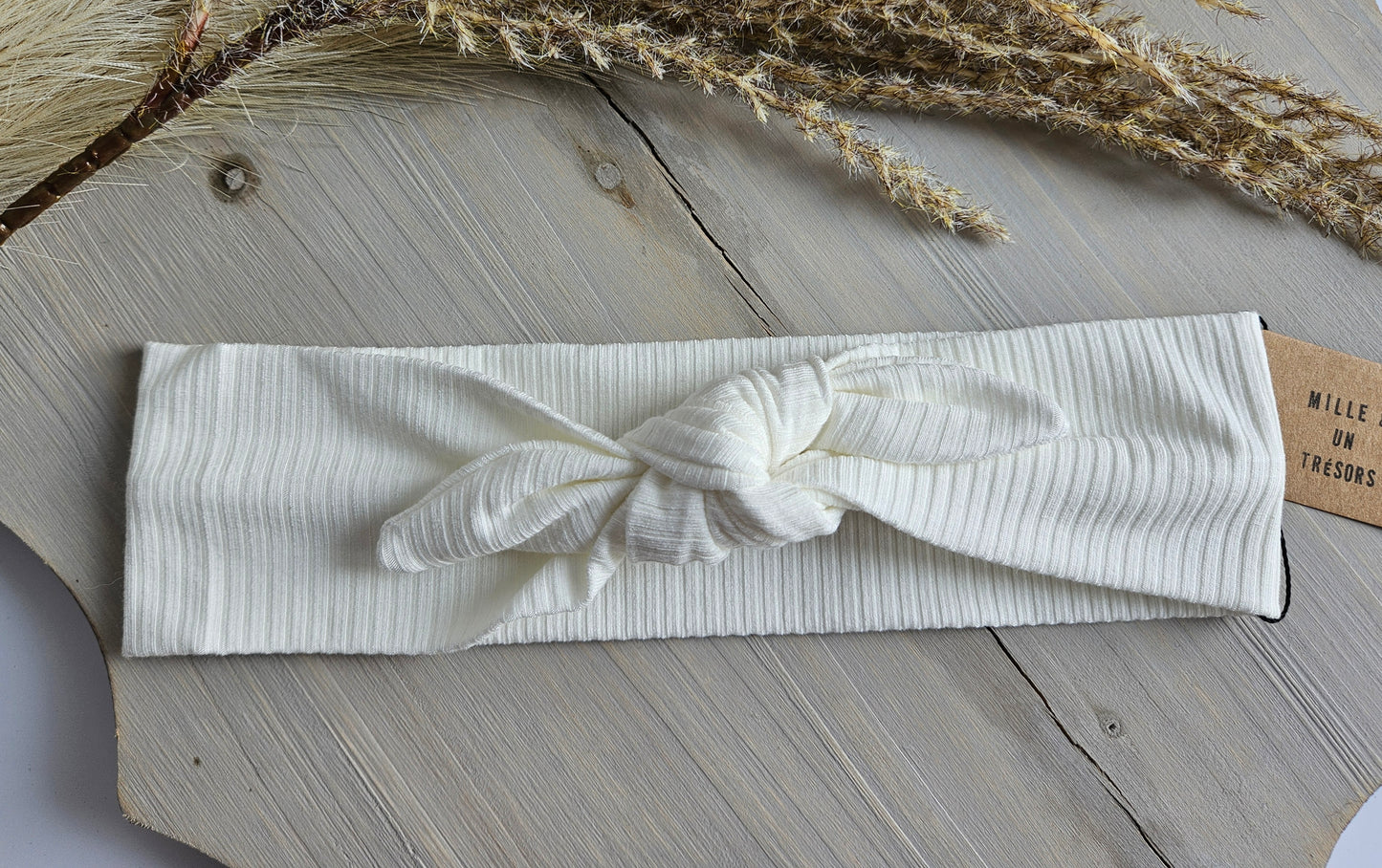Bandeau - Texturé crème