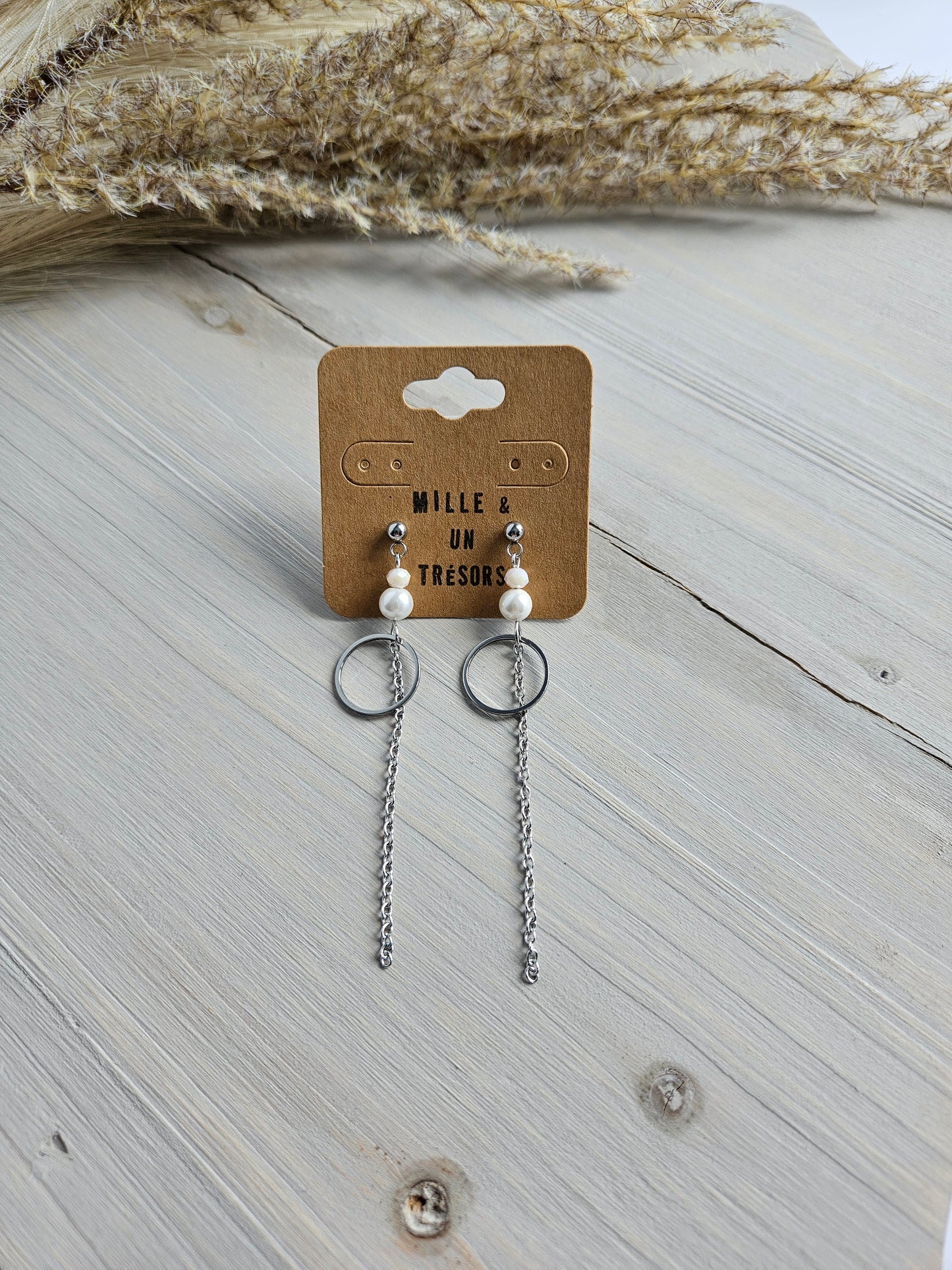 Boucles d'oreilles - Silène