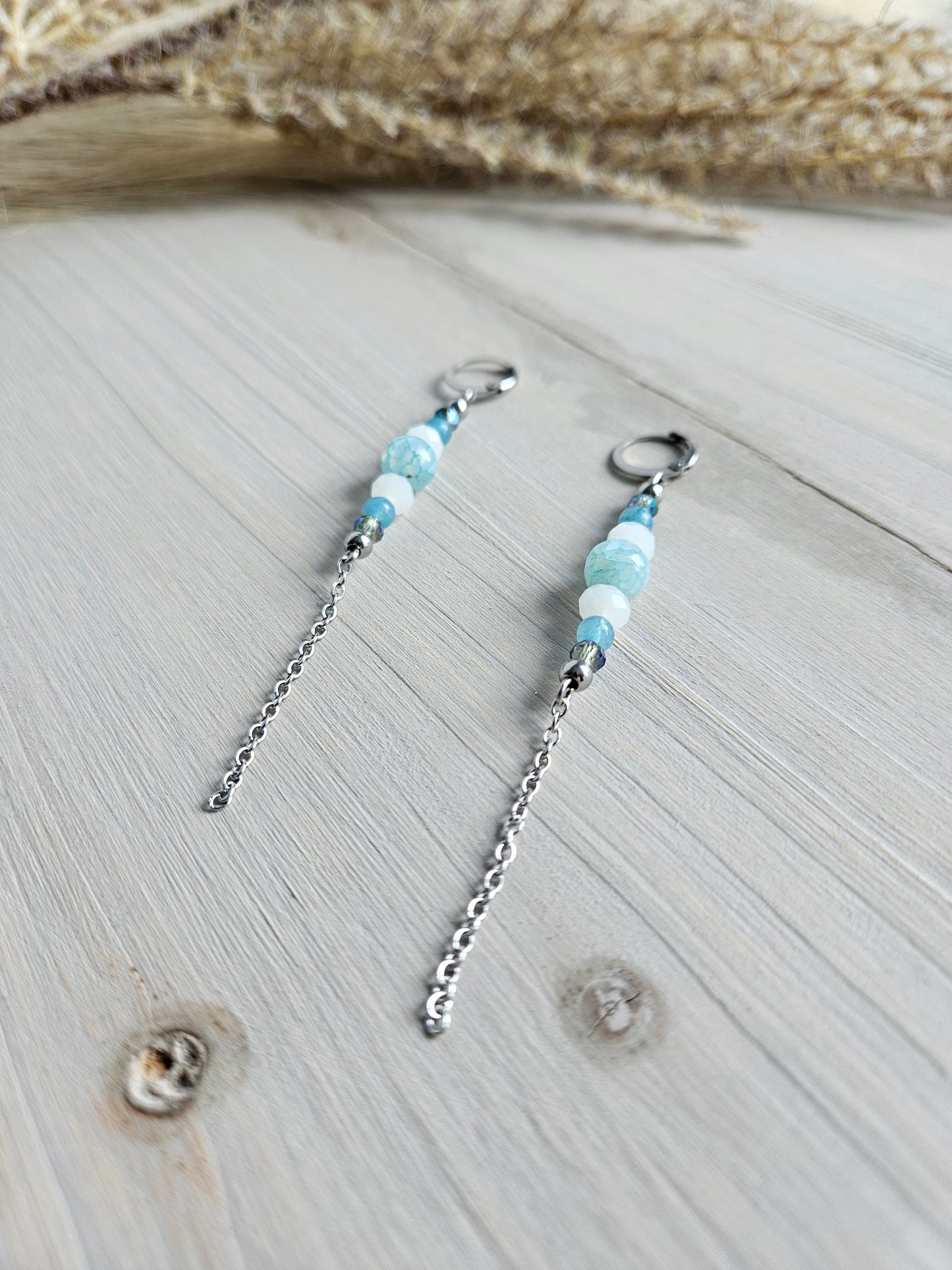 Boucles d'oreilles - Vague