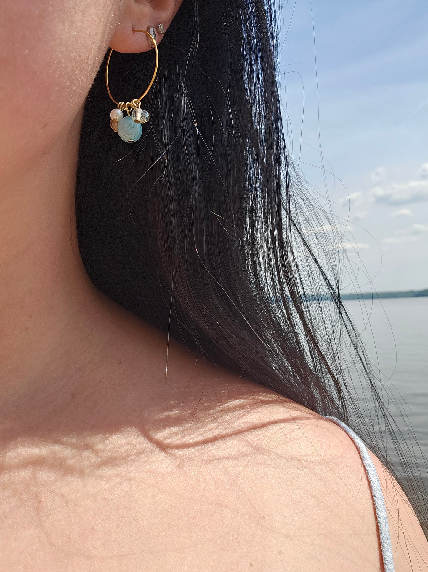 Boucles d'oreilles - Sunset