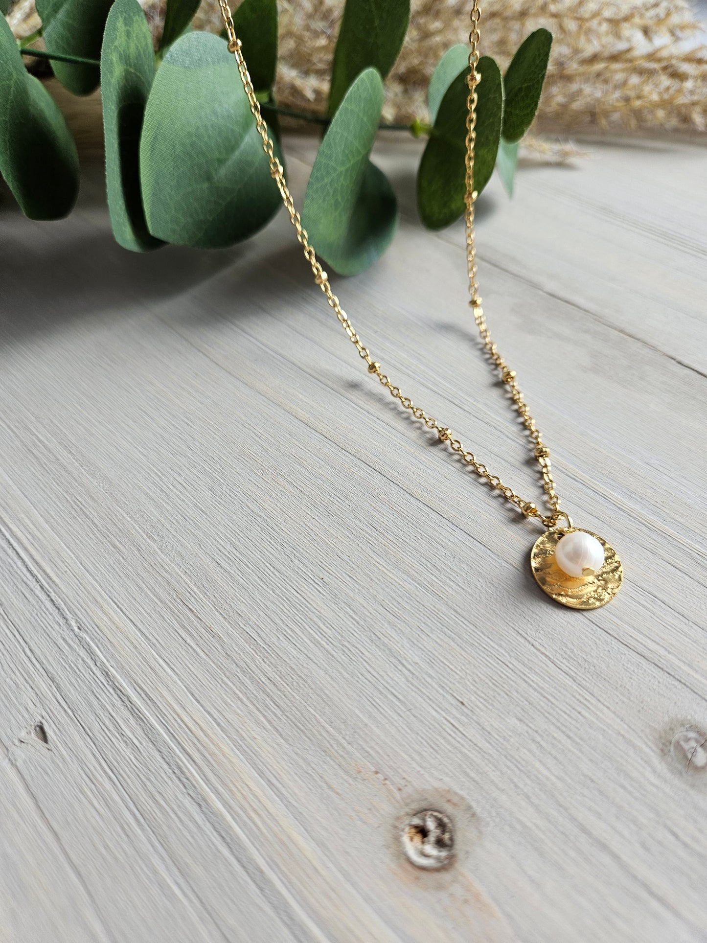 Collier - Perle or
