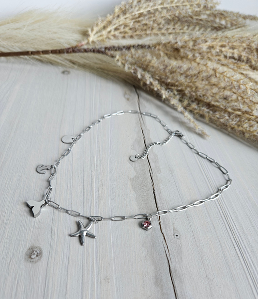 Collier - Happiness argent