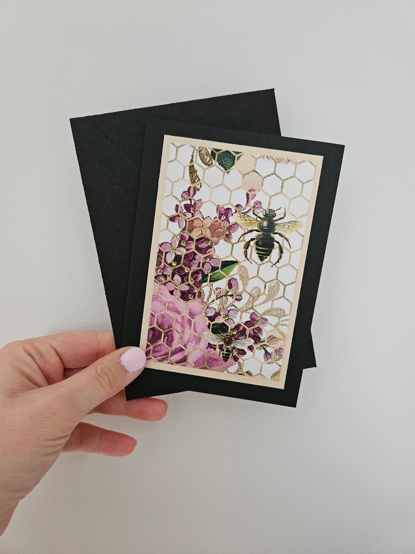 Carte de souhaits  - Abeille