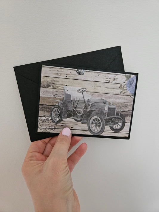 Carte de souhaits  - Voiture