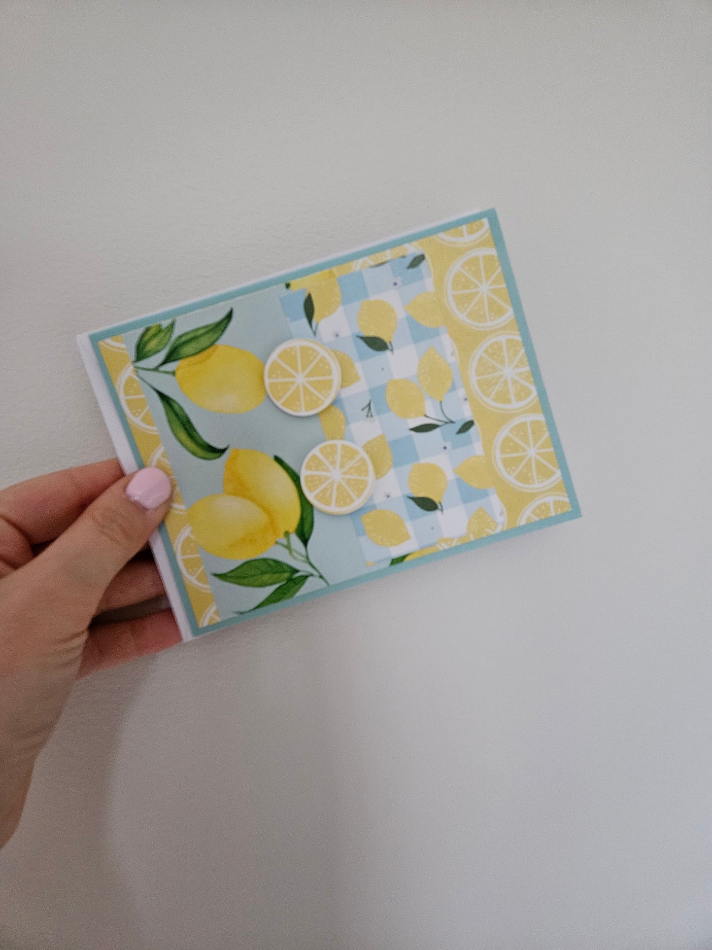Carte de souhaits- Citrons
