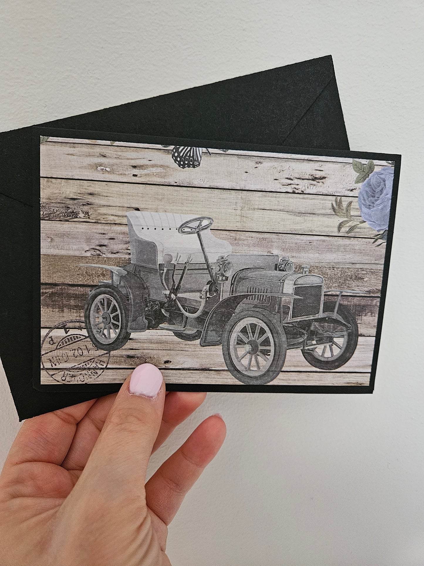 Carte de souhaits  - Voiture